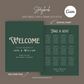 DIGITAL DOWNLOAD - Fairytale Storybook Wedding Invitation Suite - Editable Canva Bundle