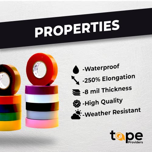 WOD ETC766 Professional Grade General Purpose Green Electrical Tape UL/CSA listed core. Vinyl Rubber Adhesive Electrical Tape: 1 inch X 66 ft - Use At No More Than 600V & 176F (Pack of 1)