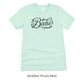 Babe Short-Sleeve Tee - Bach Weekend and Bridal Proposal Box Shirt - Plus Sizes Available! by Oaklynn Lane - mint tshirt