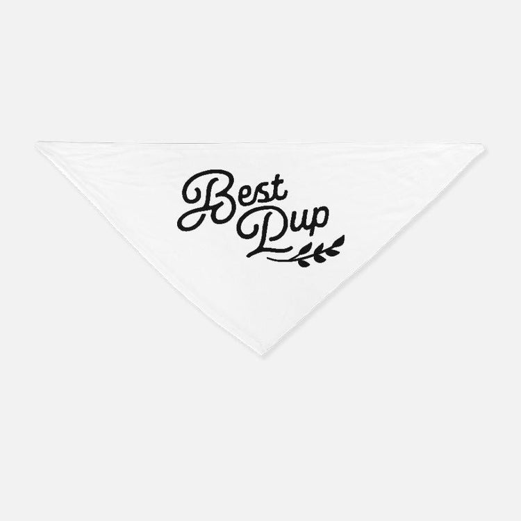 Best Pup Pet Wedding Bandana by Oaklynn Lane - Puppy wedding Bandana