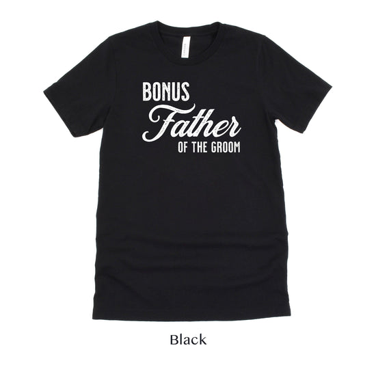 Bonus Father of the Groom - Vintage Romance Wedding Party Unisex t-shirt
