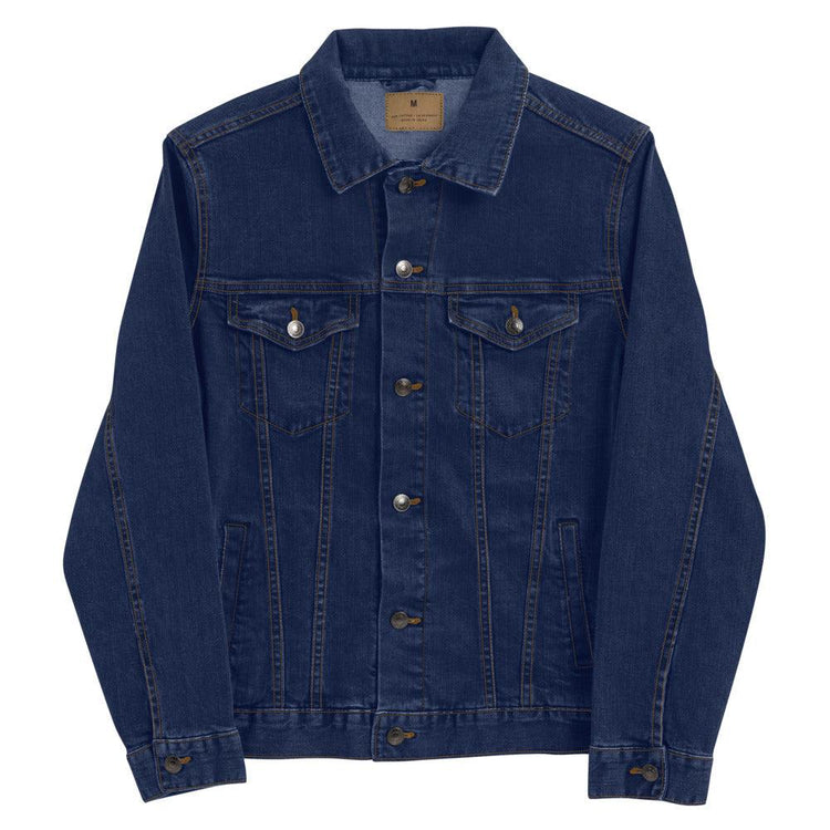 Bride Custom Wedding Date Denim Jean Jacket - Plus Sizes Available by Oaklynn Lane