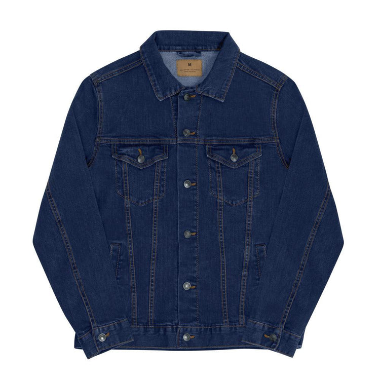 Bride Custom Wedding Date Denim Jean Jacket - Plus Sizes Available by Oaklynn Lane