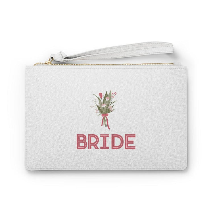Bride Flowers Clutch Bag by Oaklynn Lane - Wedding Purse