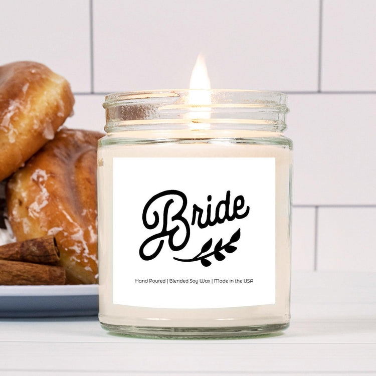 Bride Gift Candle (Hand Poured 9 oz.) by Oaklynn Lane