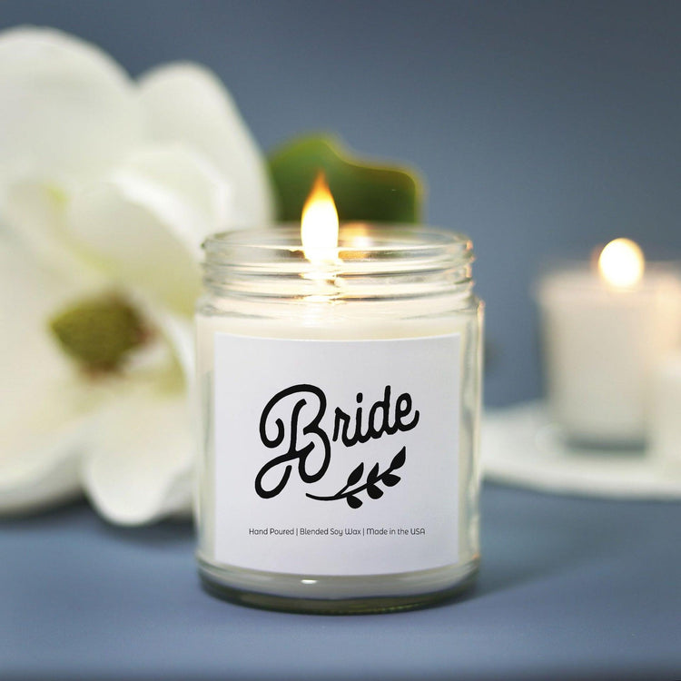 Bride Gift Candle (Hand Poured 9 oz.) by Oaklynn Lane
