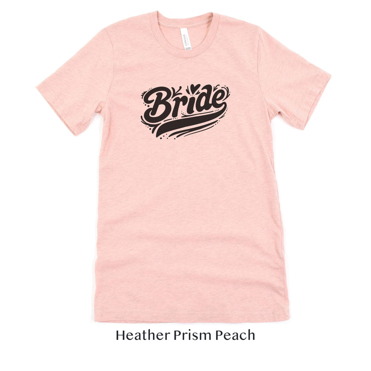 Bride Short-Sleeve Tee - Plus Sizes Available by Oaklynn Lane