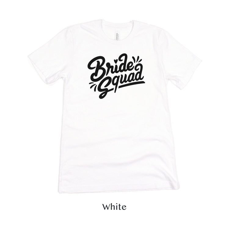 Bride Squad Bridesmaid & Wedding Party Bach Short-sleeve Tee by Oaklynn Lane