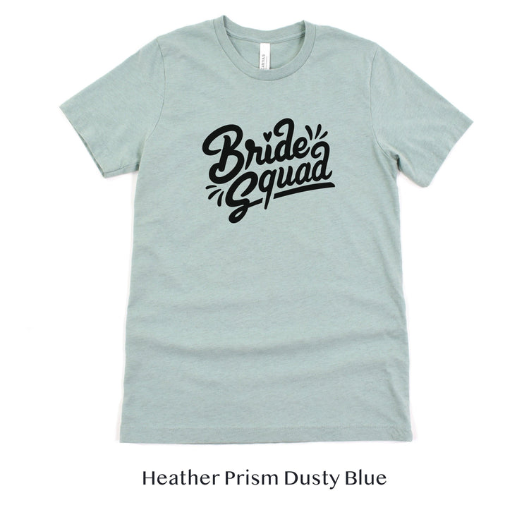 Bride Squad Bridesmaid & Wedding Party Bach Short-sleeve Tee by Oaklynn Lane