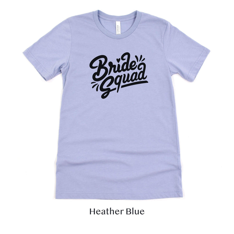 Bride Squad Bridesmaid & Wedding Party Bach Short-sleeve Tee by Oaklynn Lane