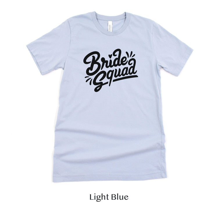 Bride Squad Bridesmaid & Wedding Party Bach Short-sleeve Tee by Oaklynn Lane