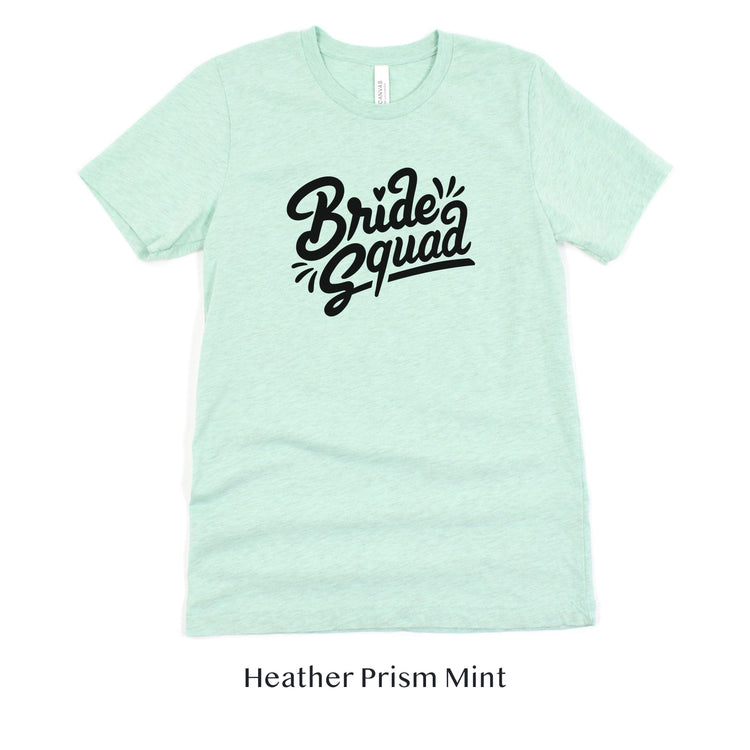 Bride Squad Bridesmaid & Wedding Party Bach Short-sleeve Tee by Oaklynn Lane