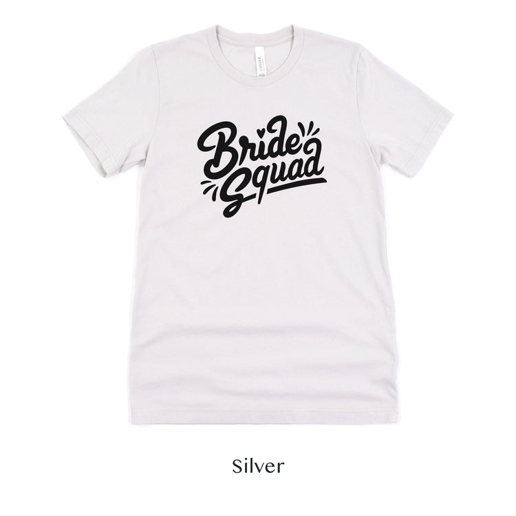 Bride Squad Bridesmaid & Wedding Party Bach Short-sleeve Tee by Oaklynn Lane
