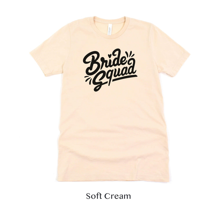 Bride Squad Bridesmaid & Wedding Party Bach Short-sleeve Tee by Oaklynn Lane