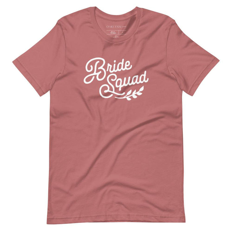 Bride Squad Short-Sleeve Tee - Plus Sizes Avilable! by Oaklynn Lane