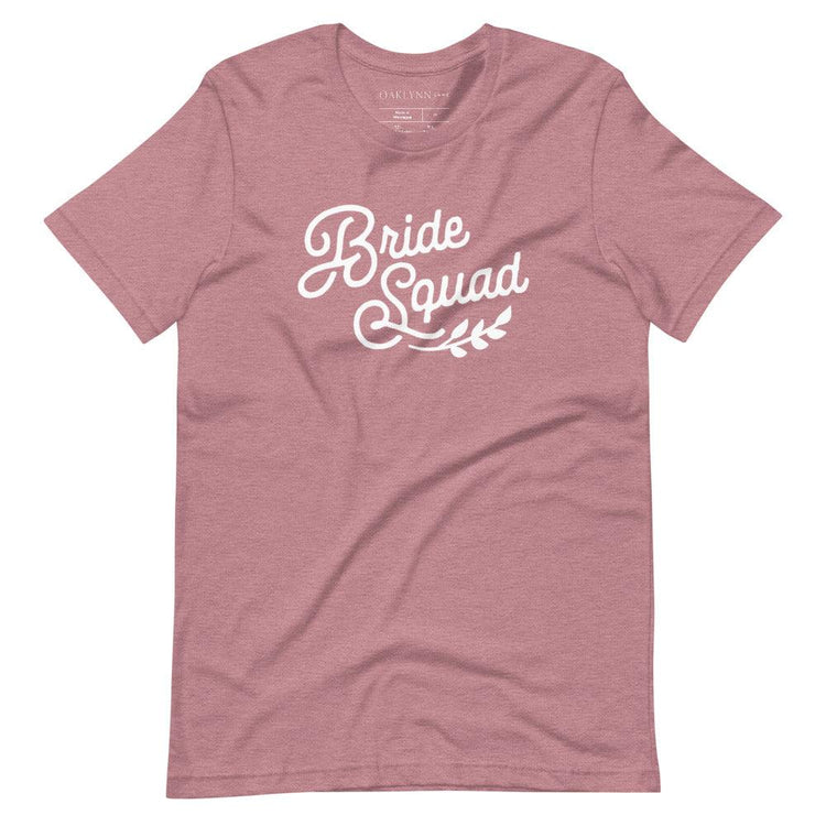 Bride Squad Short-Sleeve Tee - Plus Sizes Avilable! by Oaklynn Lane