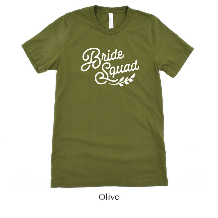 Bride Squad Short-Sleeve Tee - Plus Sizes Avilable! by Oaklynn Lane