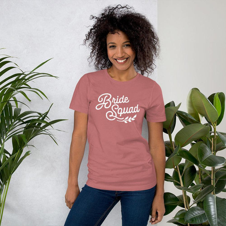 Bride Squad Short-Sleeve Tee - Plus Sizes Avilable! by Oaklynn Lane