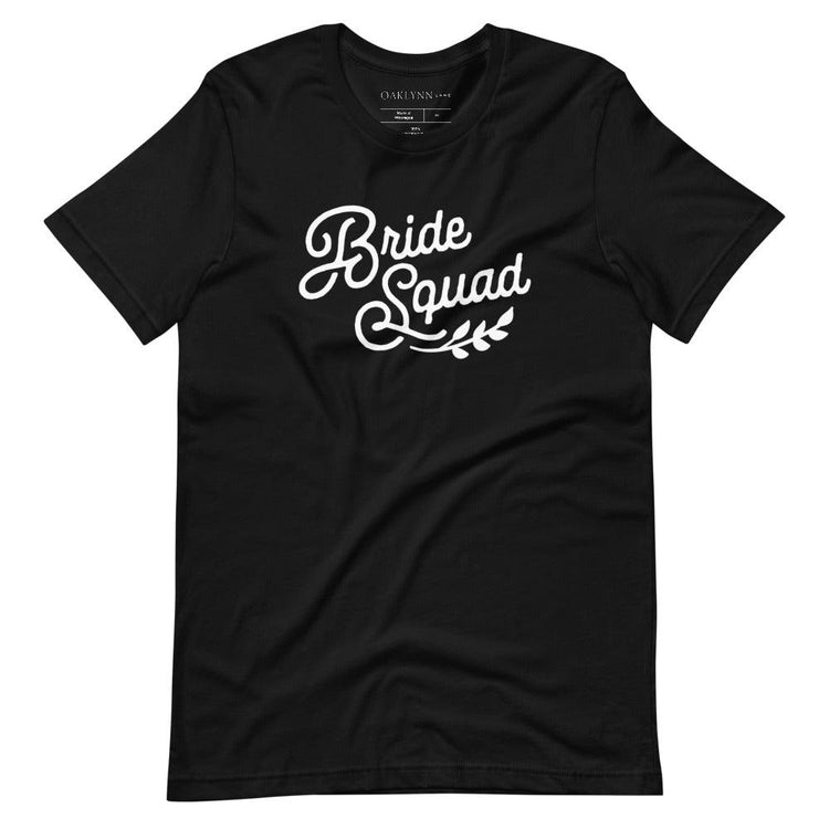 Bride Squad Short-Sleeve Tee - Plus Sizes Avilable! by Oaklynn Lane