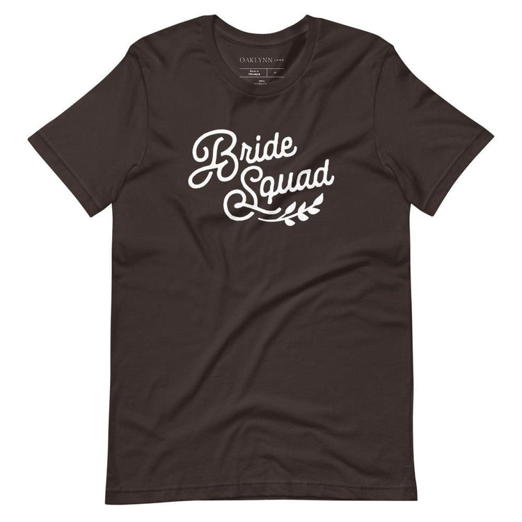 Bride Squad Short-Sleeve Tee - Plus Sizes Avilable! by Oaklynn Lane