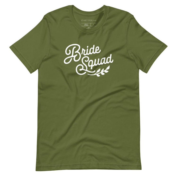 Bride Squad Short-Sleeve Tee - Plus Sizes Avilable! by Oaklynn Lane