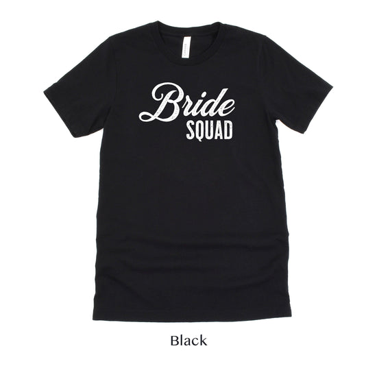 Bride Squad - Vintage Romance Wedding Party Unisex t-shirt - Bachelorette Party Shirts