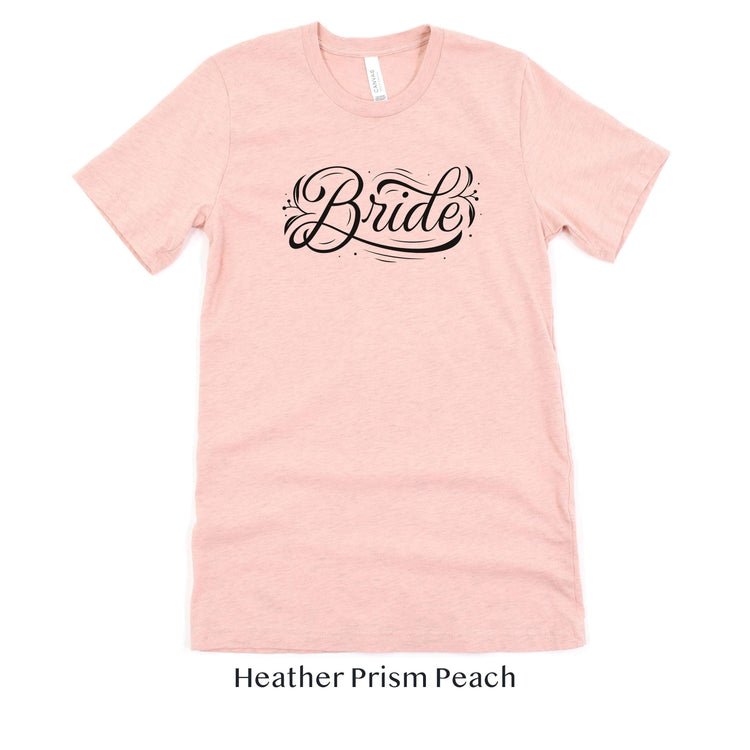 Bride Wedding Short-Sleeve Tee - Plus Sizes Available! by Oaklynn Lane