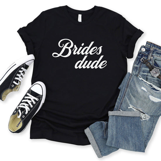 Bridesdude - Bridesman Vintage Romance Wedding Party Unisex t-shirt