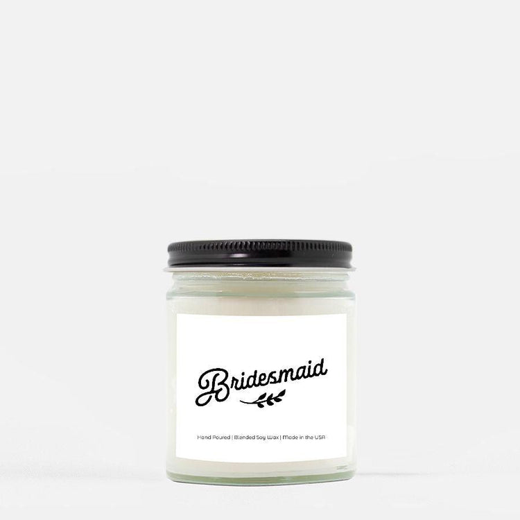 Bridesmaid Proposal Box Candle (Hand Poured 9 oz.) by Oaklynn Lane