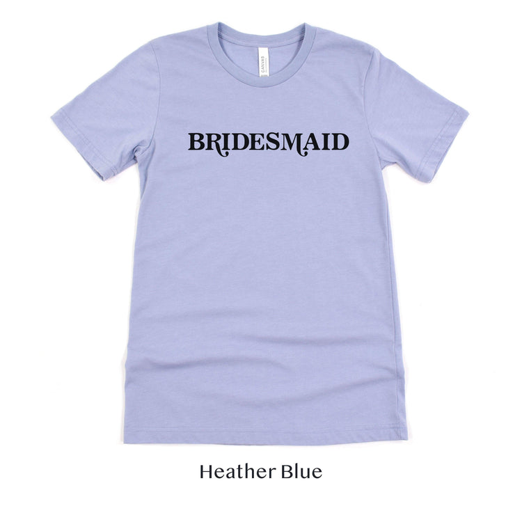Bridesmaid Retro Short-sleeve Tee by Oaklynn Lane