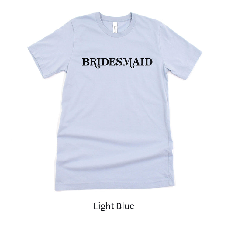 Bridesmaid Retro Short-sleeve Tee by Oaklynn Lane