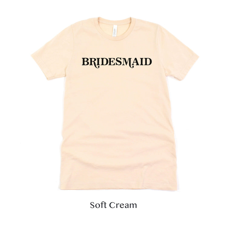 Bridesmaid Retro Short-sleeve Tee by Oaklynn Lane