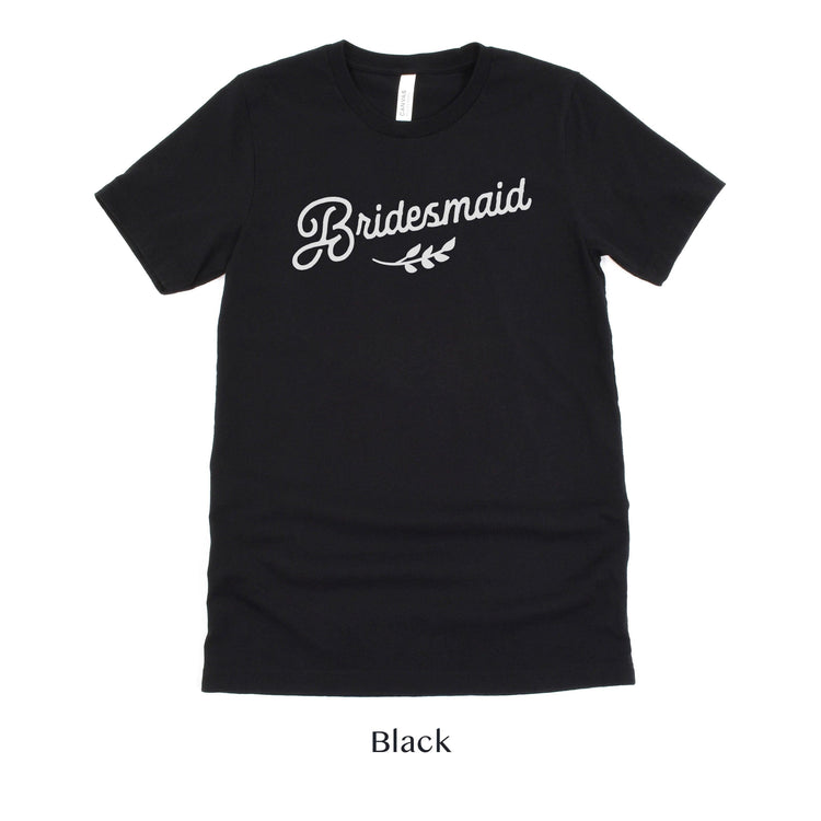 Bridesmaid Wedding Party Short-Sleeve Tee - Plus Sizes Available by Oaklynn Lane