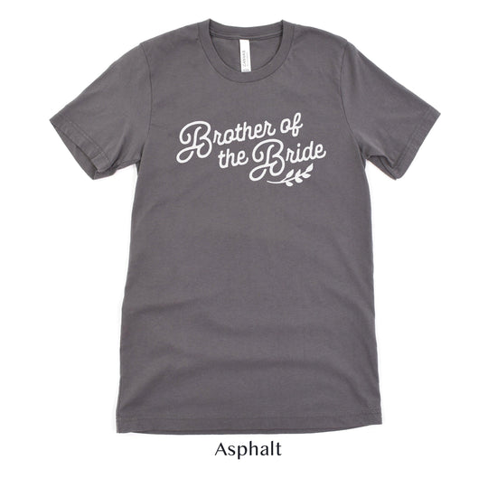 Brother of the Bride Short-sleeve Tee by Oaklynn Lane