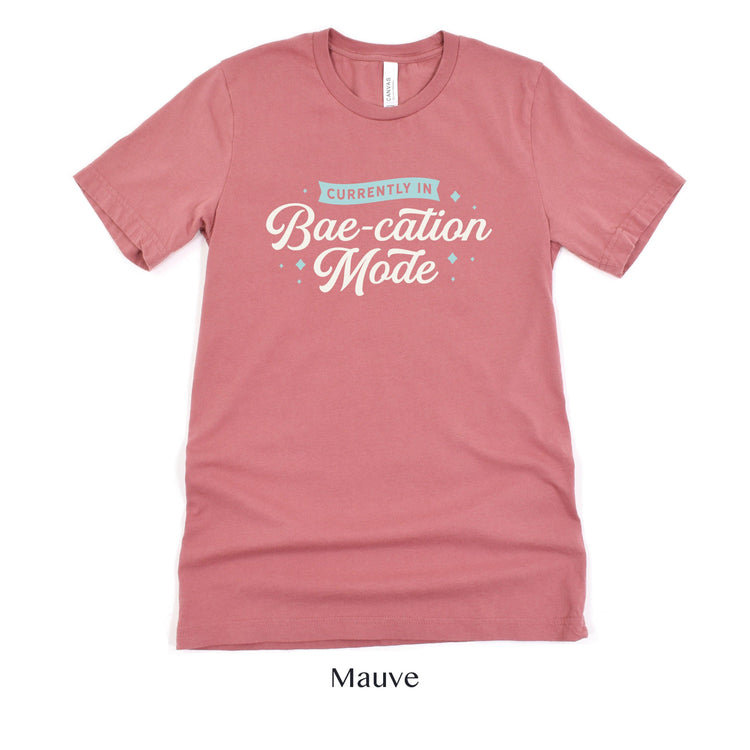 Currently in Bae-cation Mode - Honeymoon Short-Sleeve Tee - Plus Sizes Available by Oaklynn Lane