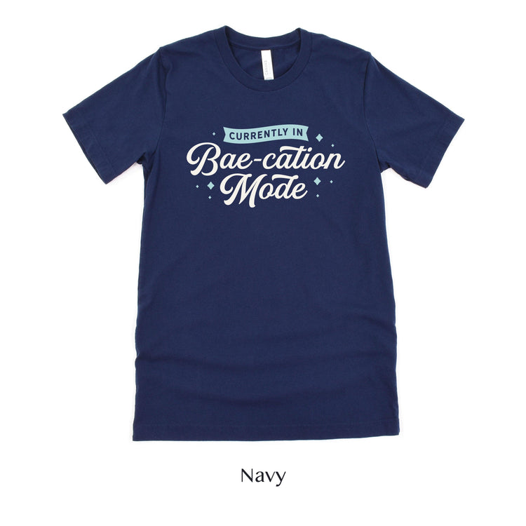 Currently in Bae-cation Mode - Honeymoon Short-Sleeve Tee - Plus Sizes Available by Oaklynn Lane