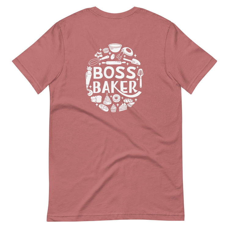 Custom Logo Boss Baker Shirt for Bakery Owner by Oaklynn Lane