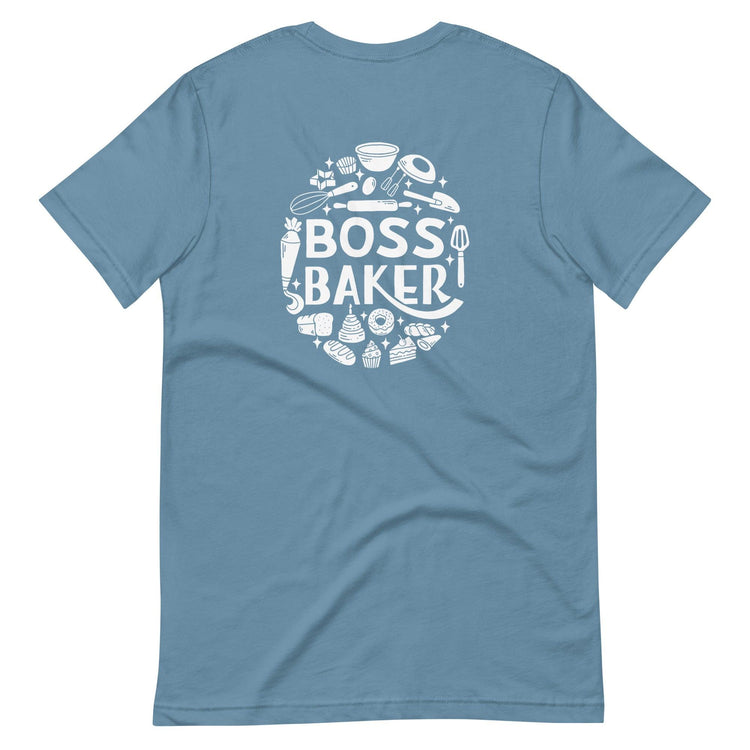 Custom Logo Boss Baker Shirt for Bakery Owner by Oaklynn Lane