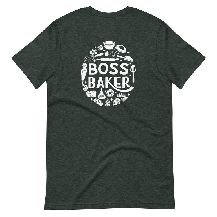 Custom Logo Boss Baker Shirt for Bakery Owner by Oaklynn Lane