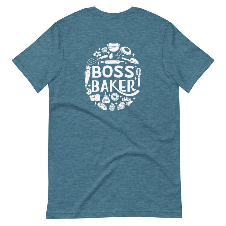 Custom Logo Boss Baker Shirt for Bakery Owner by Oaklynn Lane
