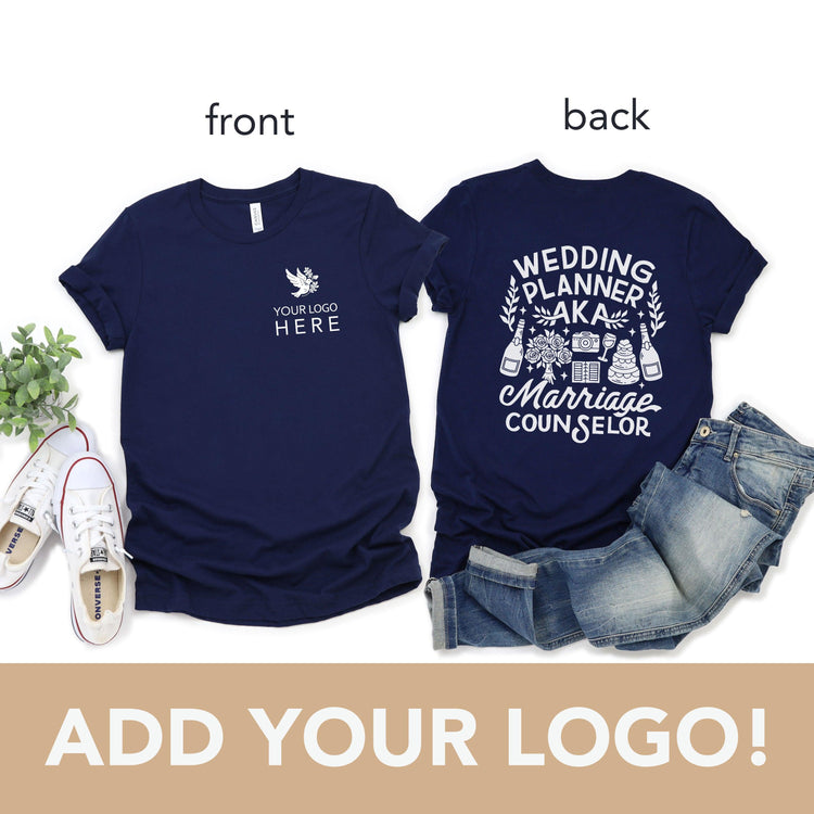 CUSTOM LOGO Wedding Vendor Professional Team Shirts