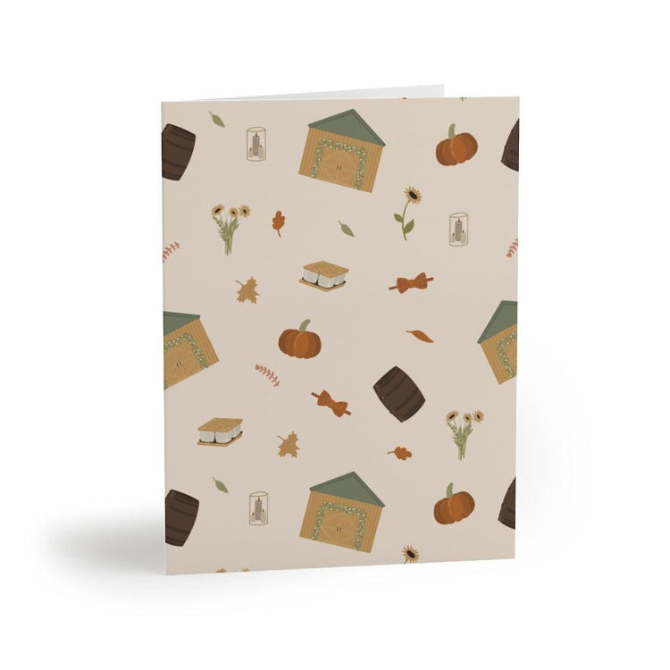 Fall Wedding Y'all Thank You, Congratulations and Greeting Note cards (8, 16, or 24 pcs) by Oaklynn Lane