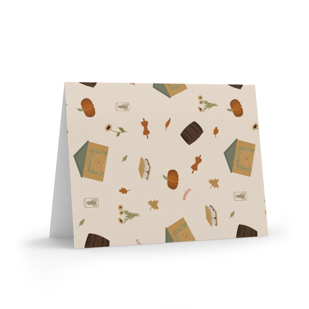 Fall Wedding Y'all Thank You, Congratulations and Greeting Note cards (8, 16, or 24 pcs) by Oaklynn Lane
