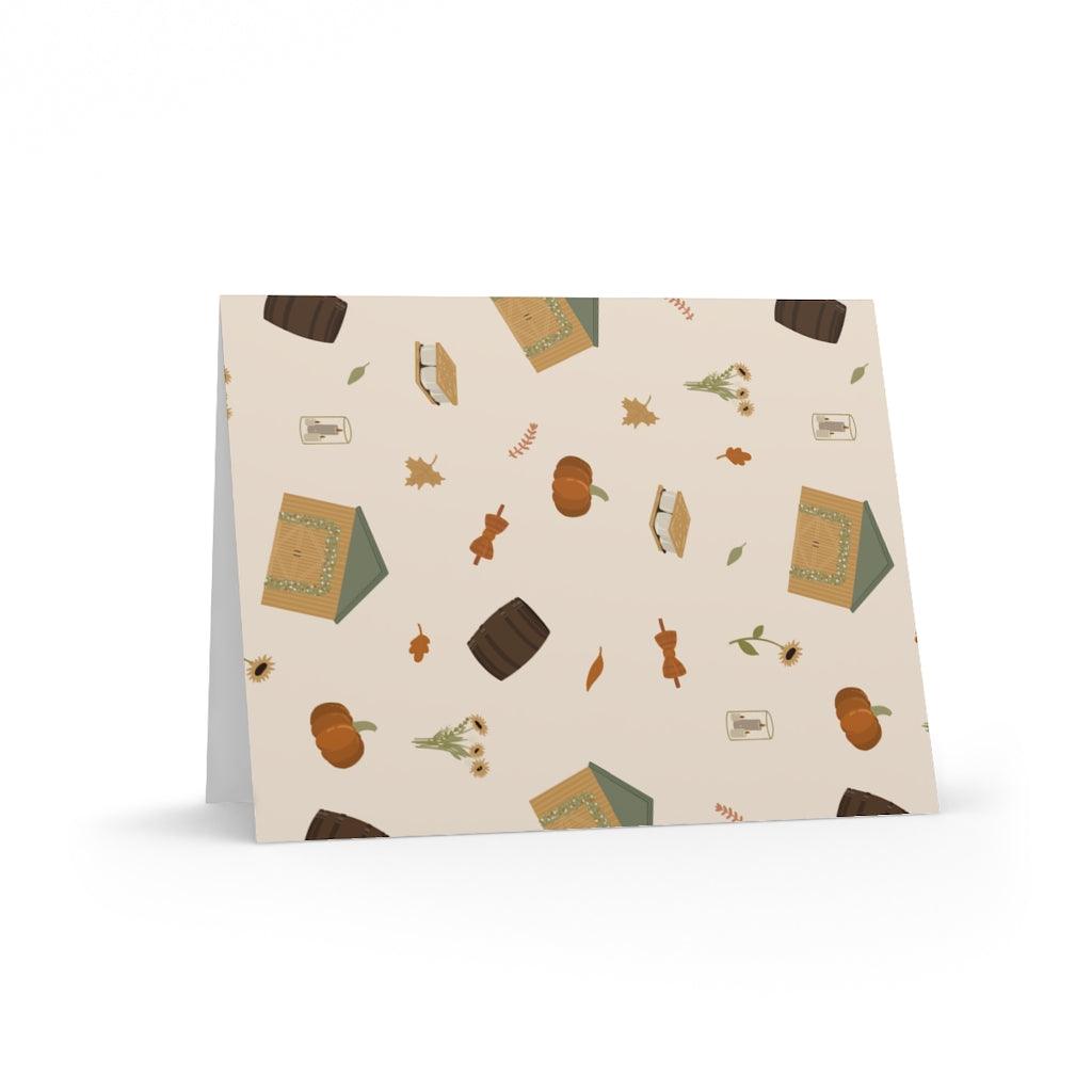 Fall Wedding Y'all Thank You, Congratulations and Greeting Note cards (8, 16, or 24 pcs) by Oaklynn Lane