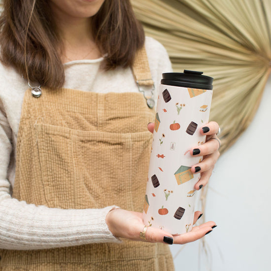 It's Wedding Time Ya'll! Fall Wedding Thermal Tumbler 16 oz. - Bride to Be Gift - Wedding Vendor