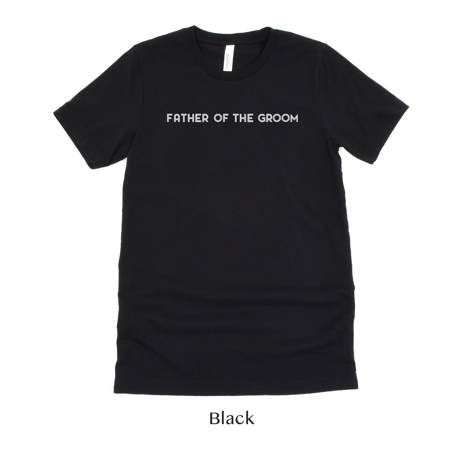 Father of the Groom Shirt - Matching Wedding Party tshirts - Unisex t-shirt by Oaklynn Lane
