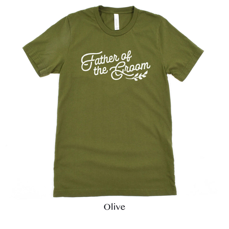 Father of the Groom Short-Sleeve Tee - Sizes XS-5XL by Oaklynn Lane