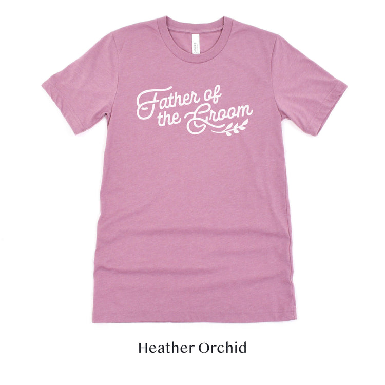 Father of the Groom Short-Sleeve Tee - Sizes XS-5XL by Oaklynn Lane