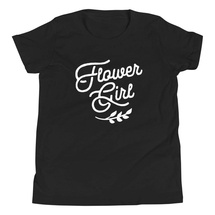 Flower Girl Youth Short Sleeve Tee by Oaklynn Lane