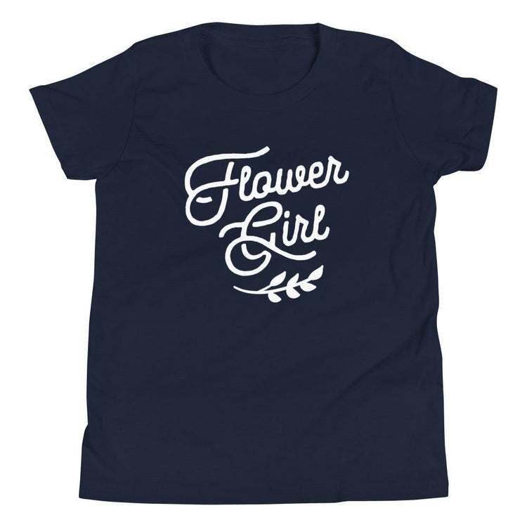Flower Girl Youth Short Sleeve Tee by Oaklynn Lane